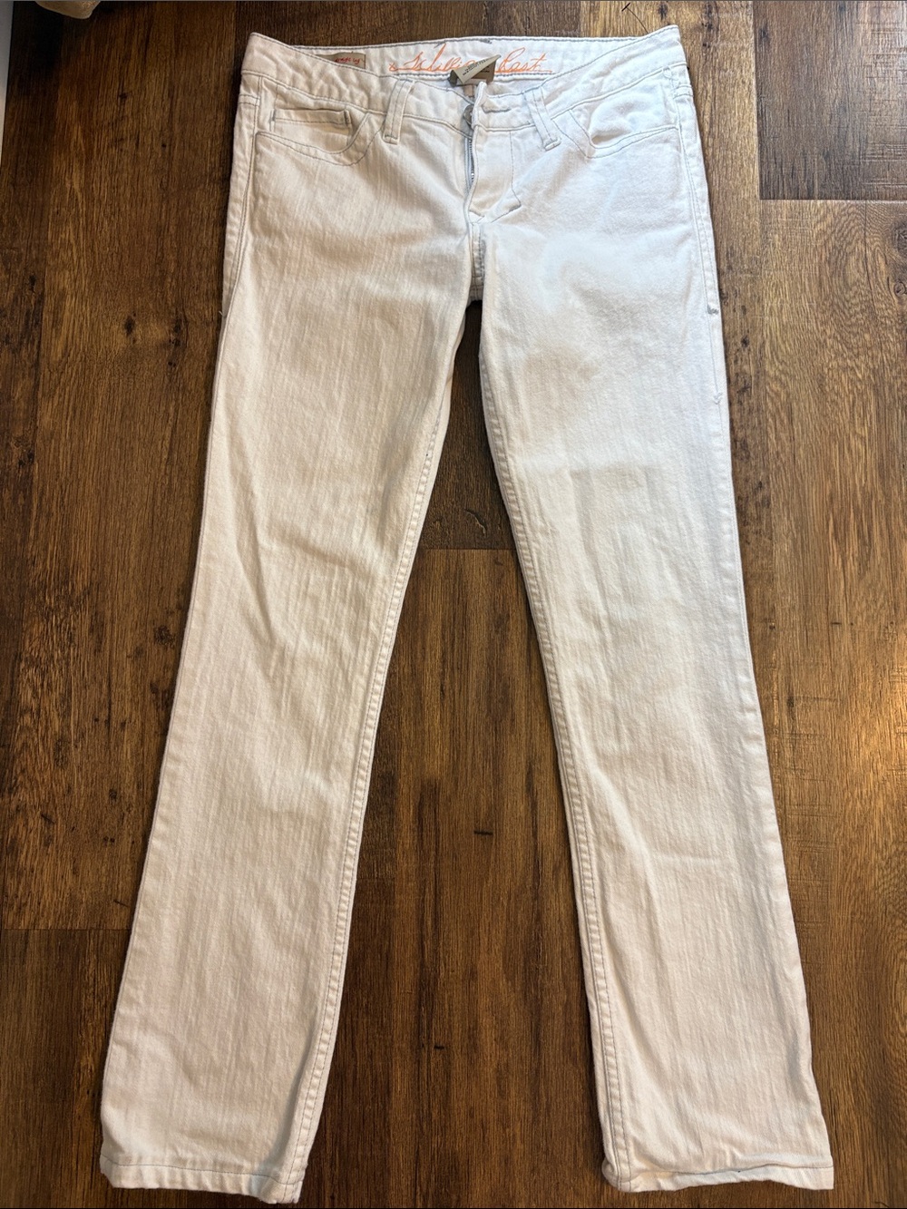 William Rast Women's Straight-Leg White Jeans